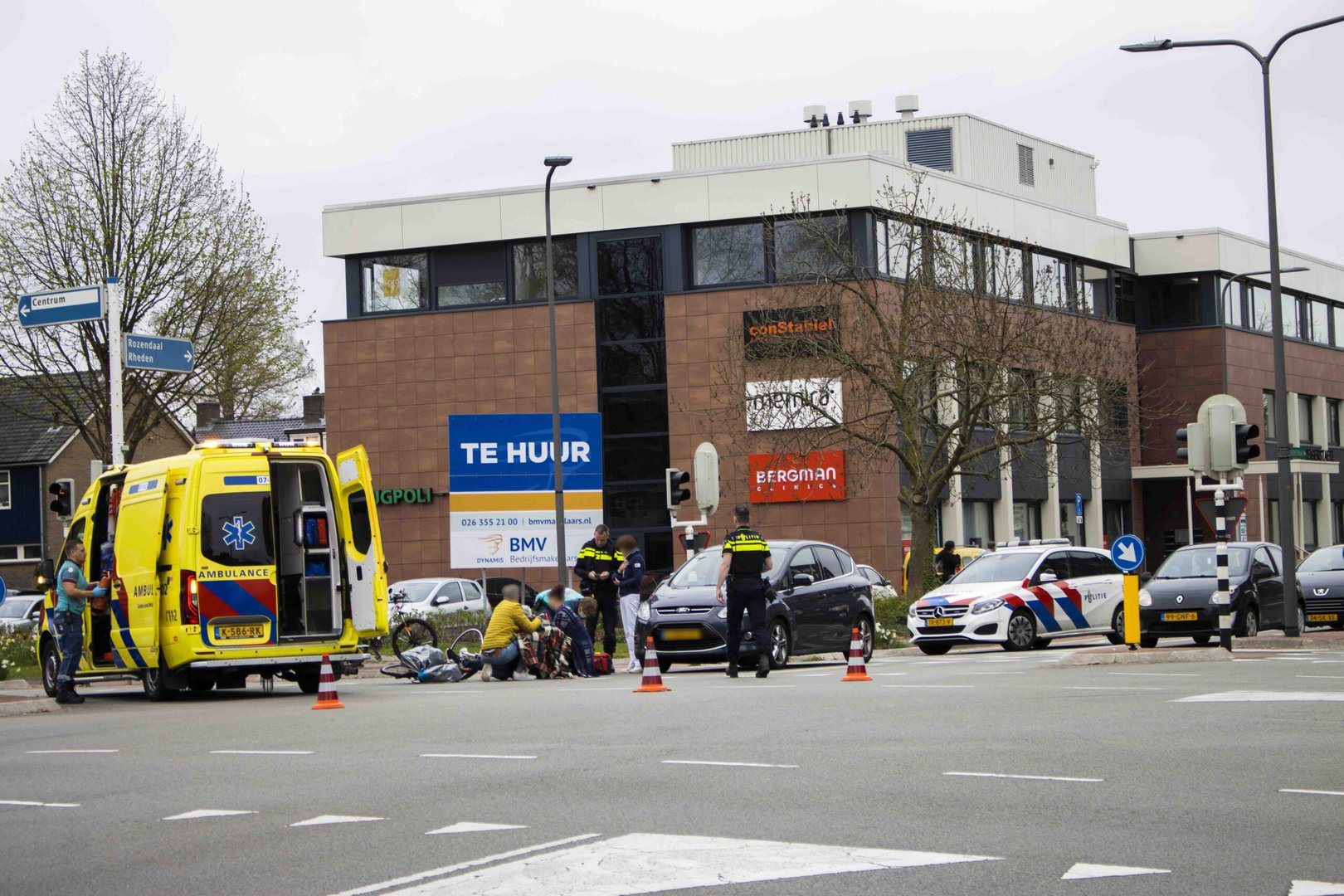 Fietser gewond na aanrijding in Velp