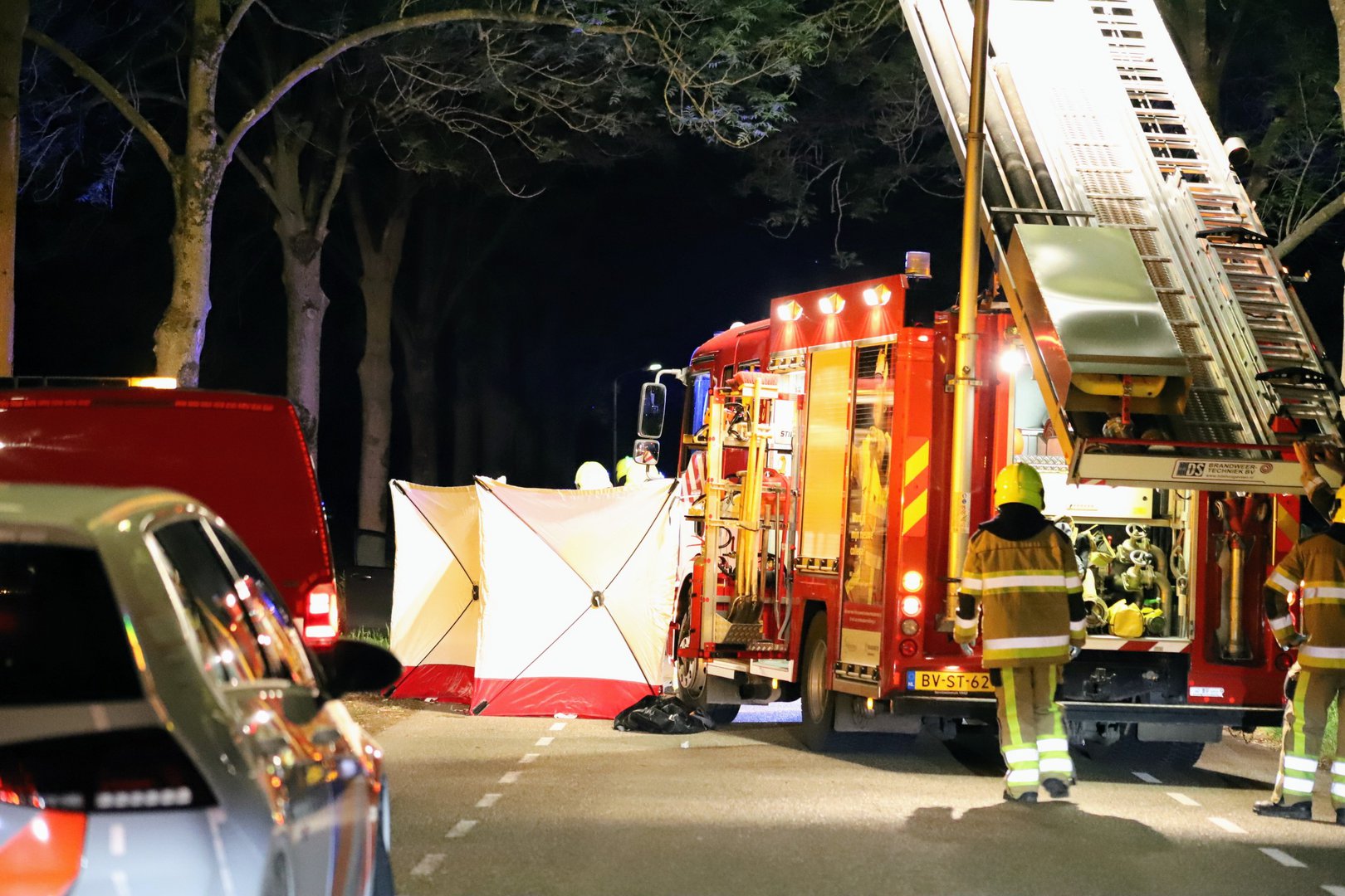 Bestuurder (60) overleden na ernstig eenzijdig ongeval