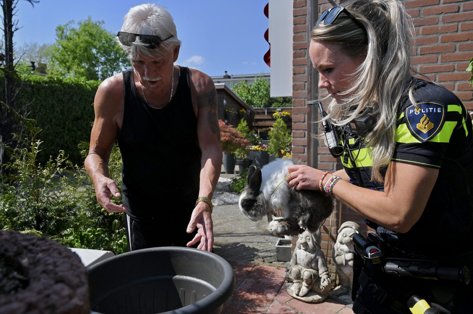Vijf konijnen dakloos na ongelukje met onkruidbrander
