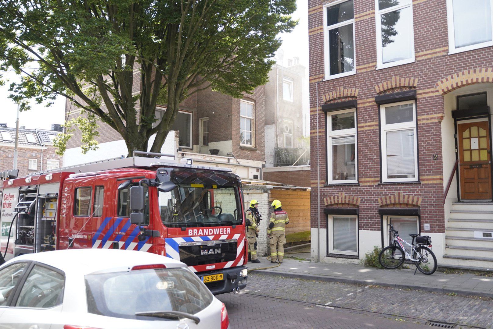 Woning onbewoonbaar na brand in Arnhem