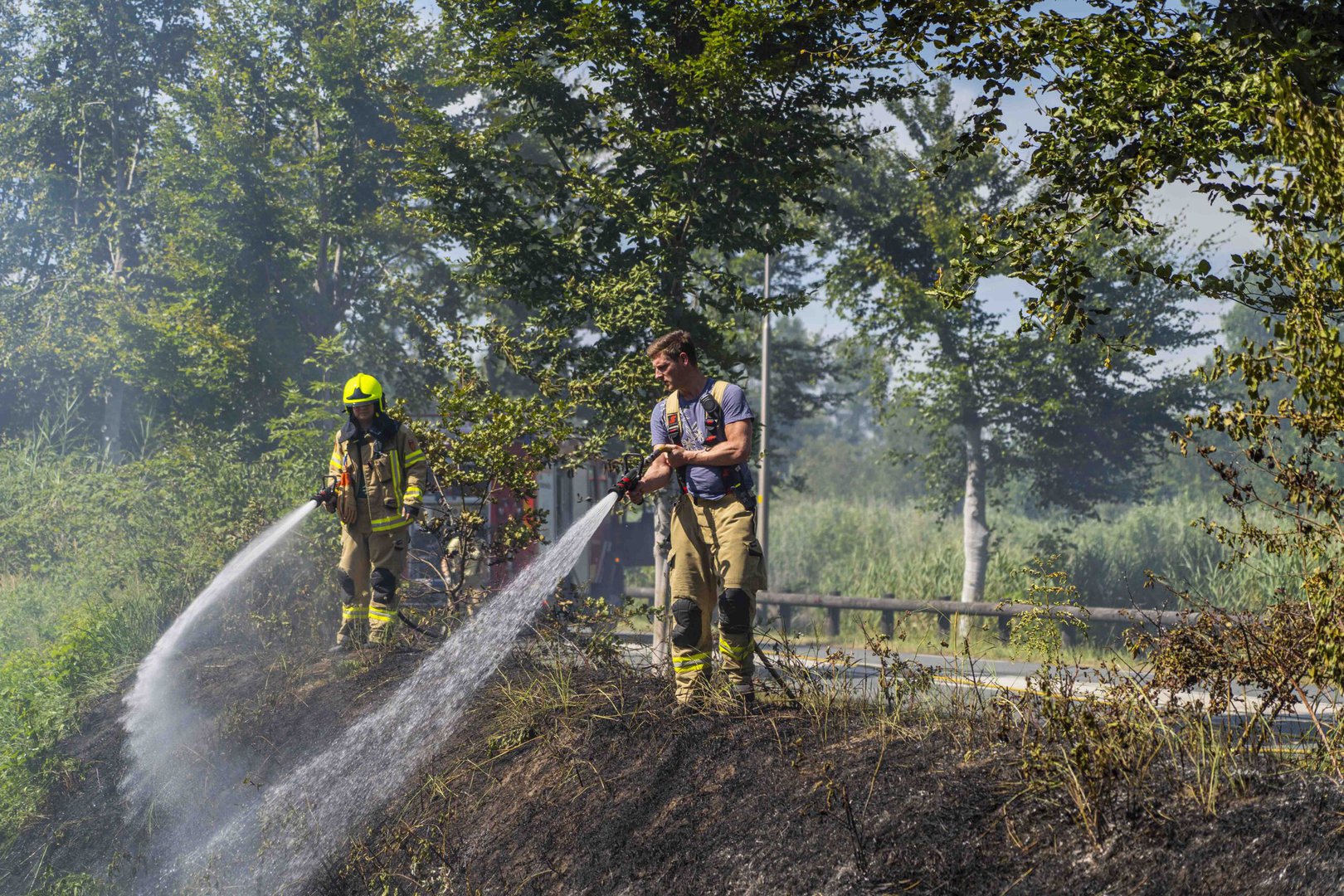 Hogere alarmfase voor natuurbranden in Gelderland