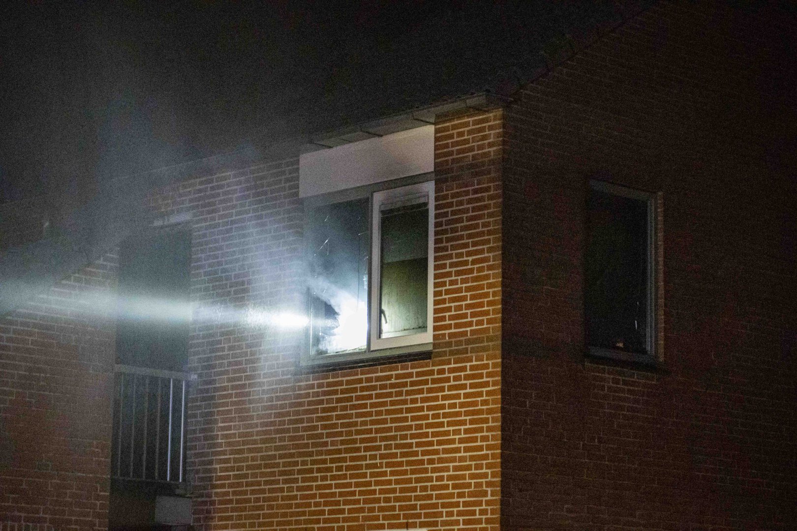 Flinke rookontwikkeling bij nachtelijke woningbrand in Didam