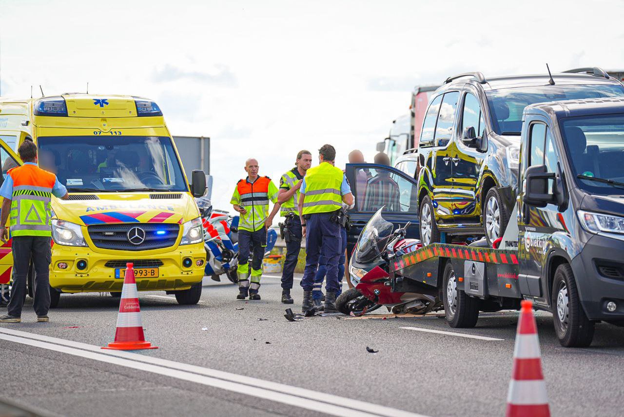 Gewonden bij ongeval A12 Duiven