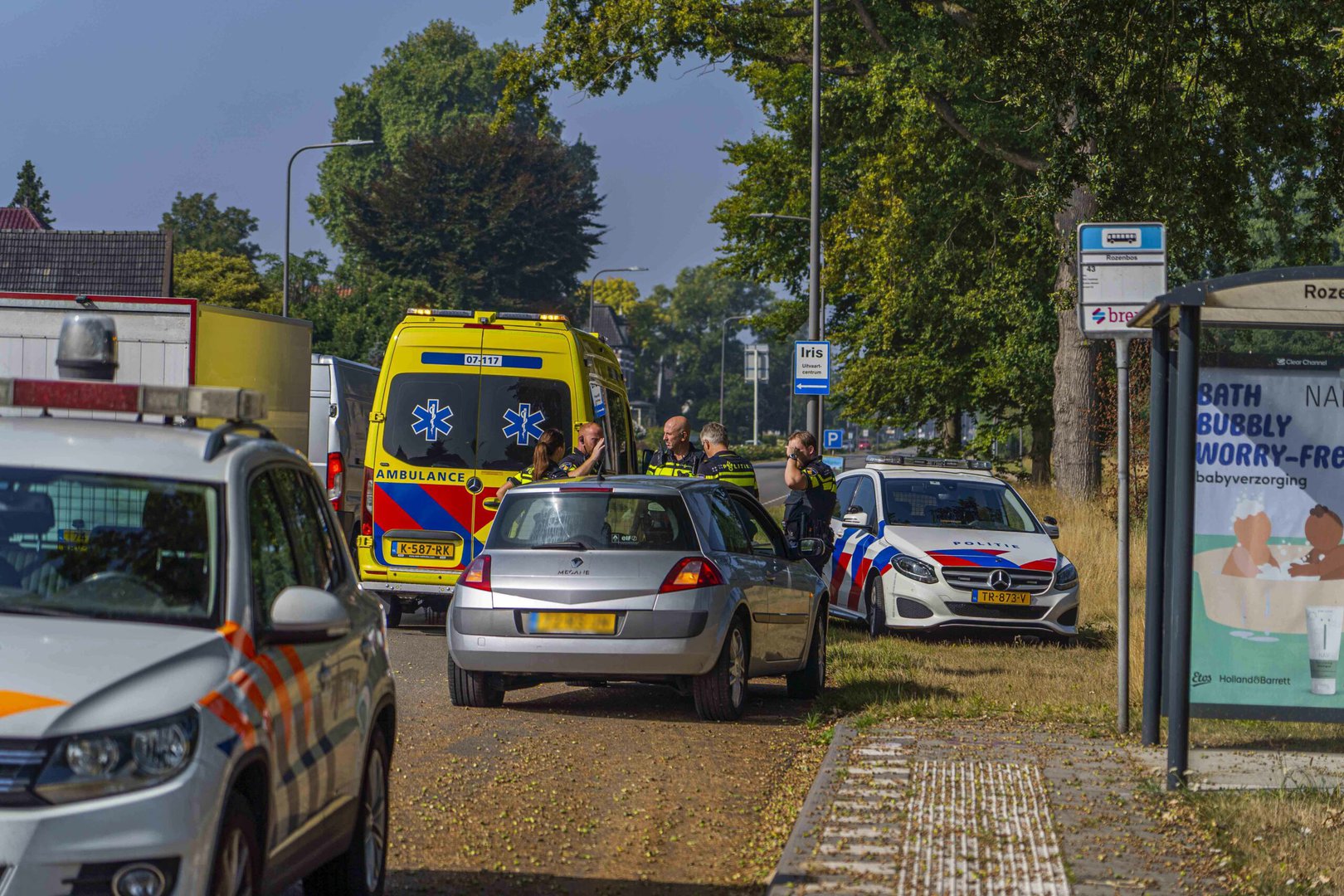 Eenzijdig ongeval nadat automobilist onwel wordt Rheden