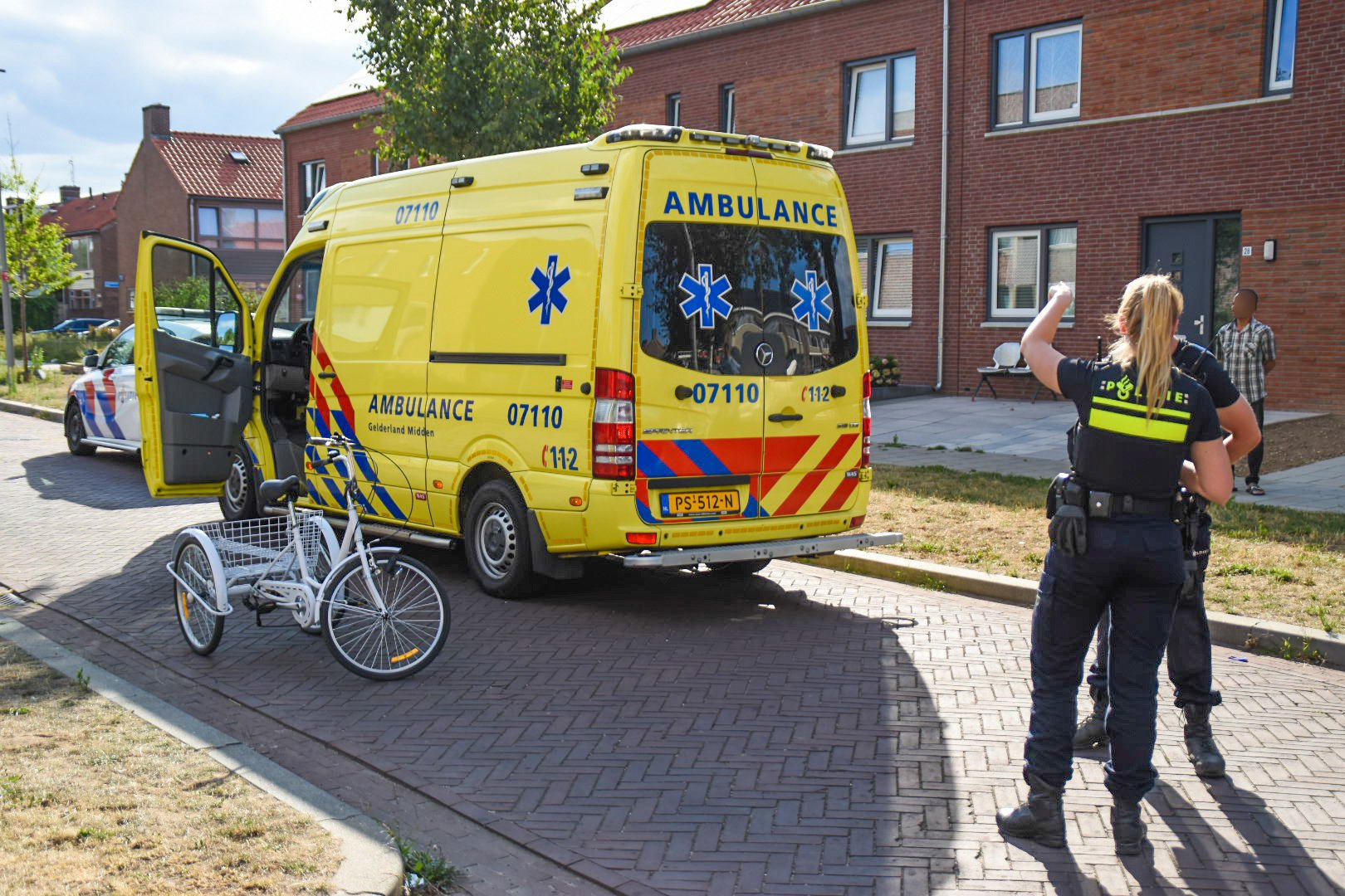Fietsster gewond na ongeval in Arnhem