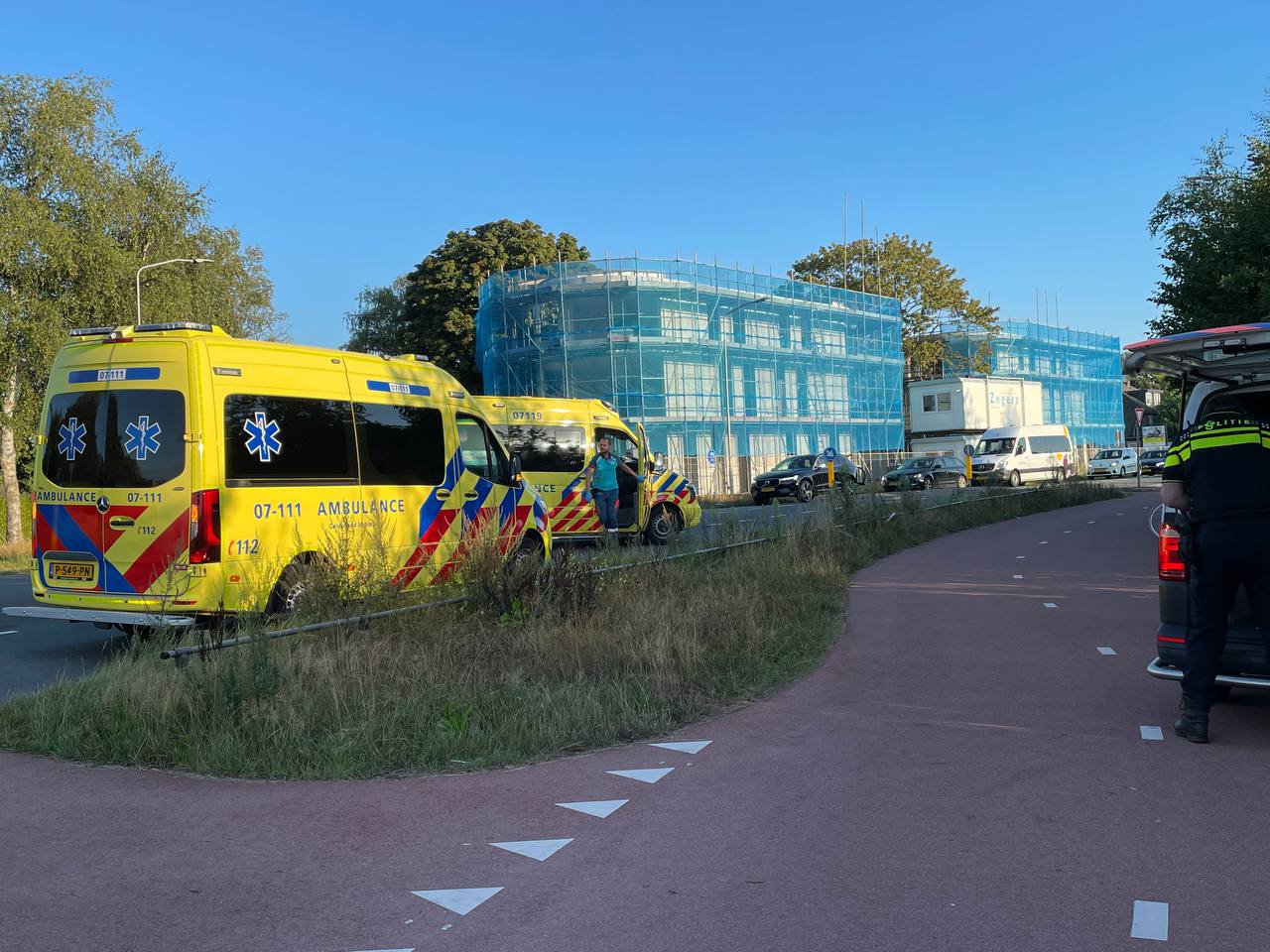 Fietsster ernstig gewond bij ongeval
