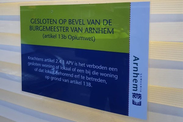 Burgermeester Marcouch sluit Arnhemse woning voor drie maanden wegens drugs