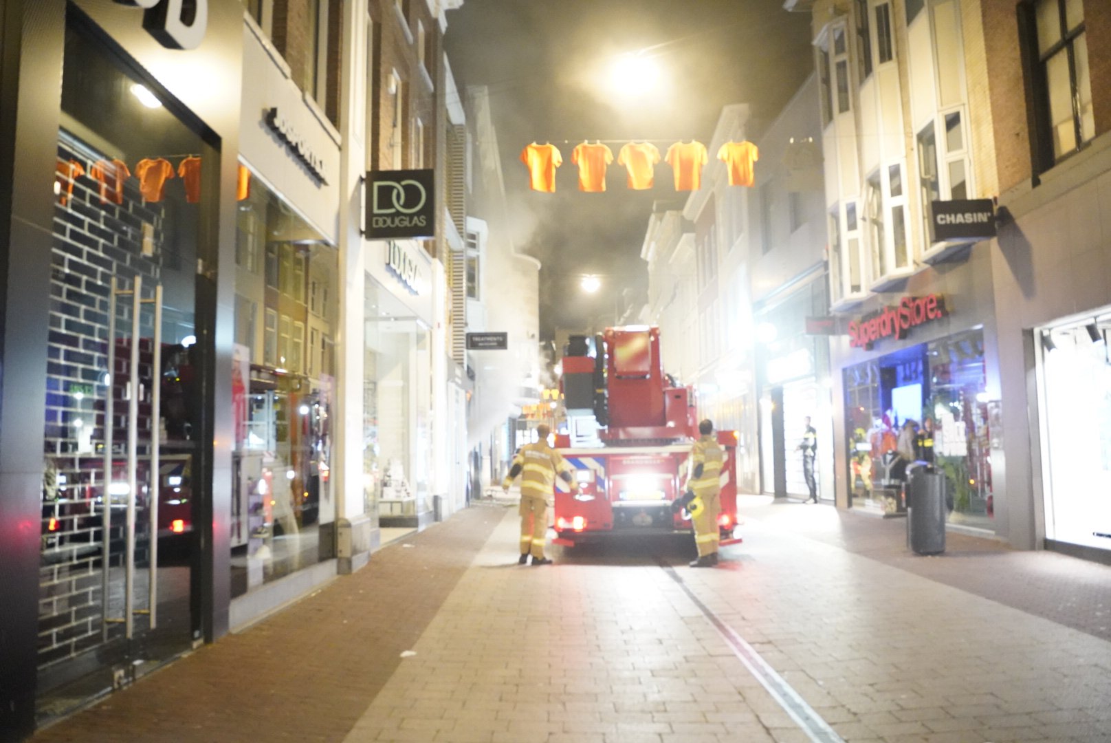Voorbijganger ontdekt brand in binnenstad van Arnhem