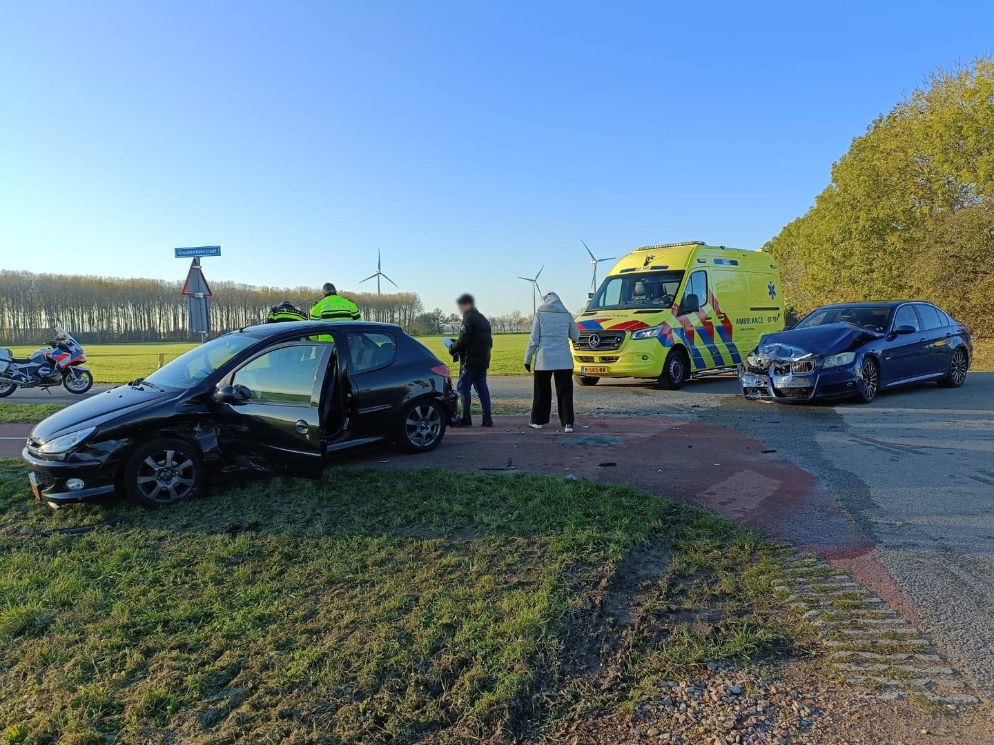 Gewonde bij ongeval door voorrangsfout Duiven