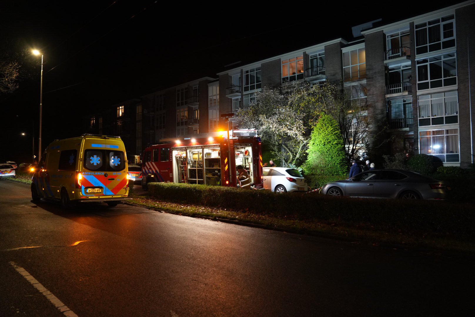 Brand in flatwoning in Arnhem