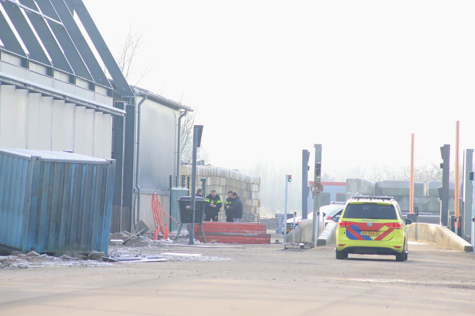 Man komt om het leven bij ongeluk op metaalbedrijf