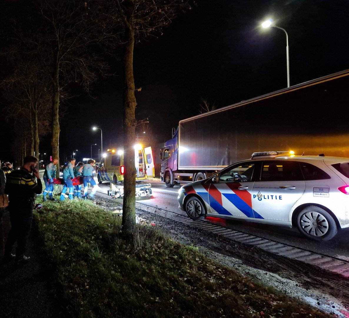 Voetganger gewond na aanrijding met scooter