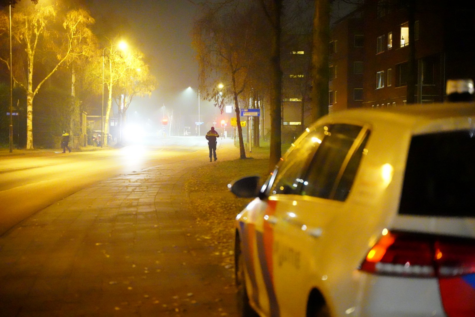 Agenten zoeken omgeving af na melding van overval