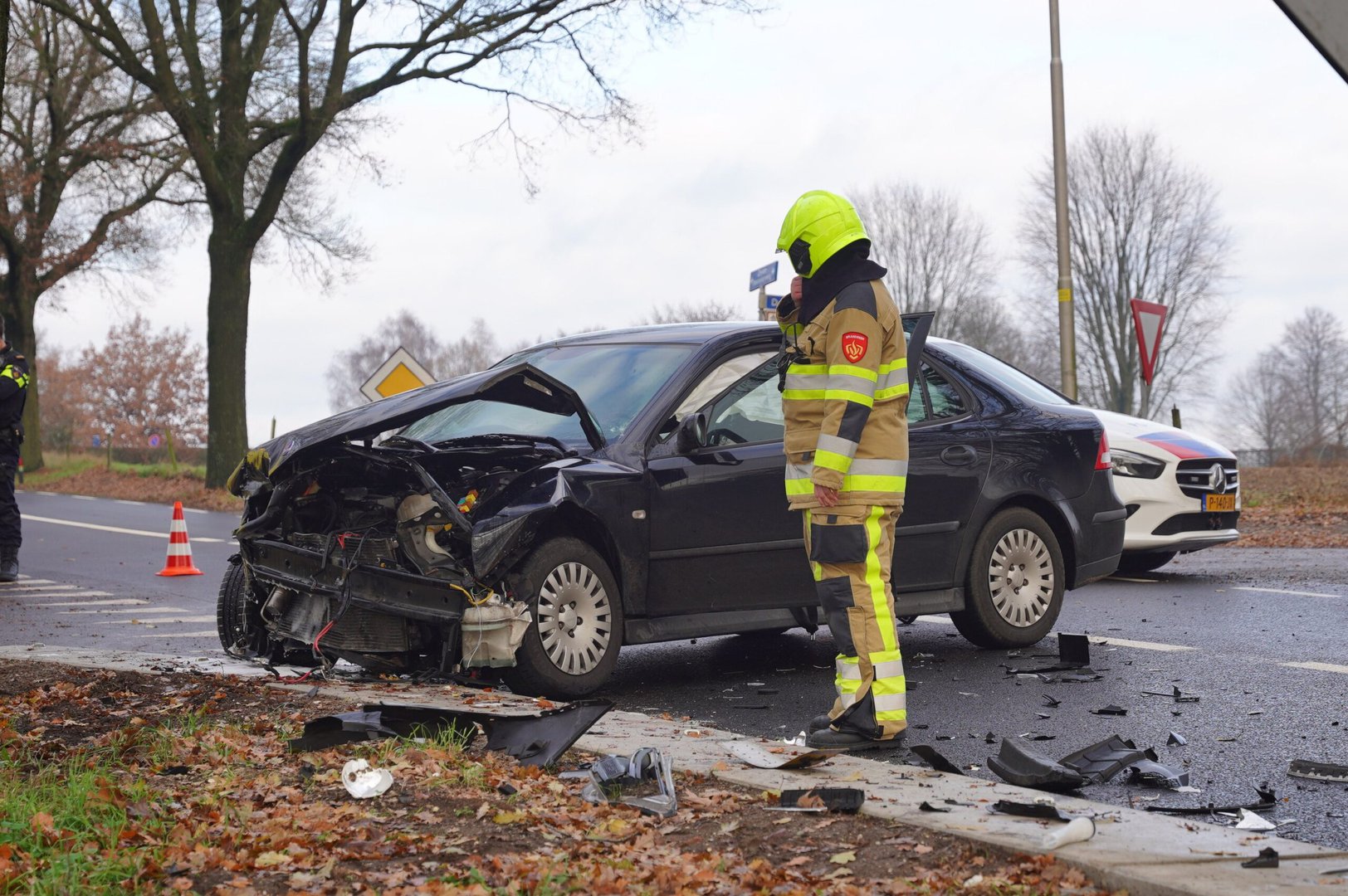 Gewonde bij aanrijding op kruising op Zevenheuvelenweg
