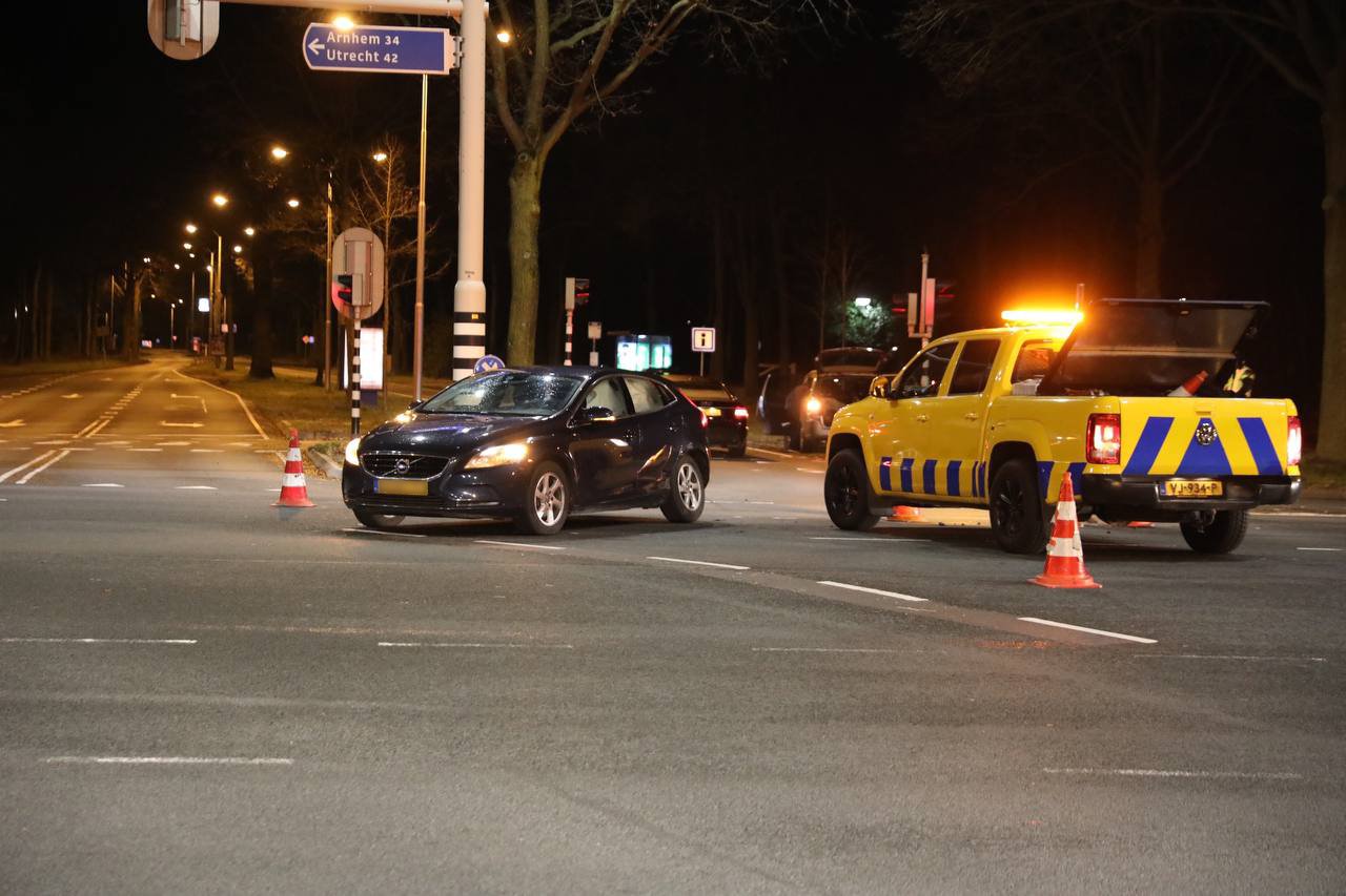 Veel schade bij ongeval in Ede