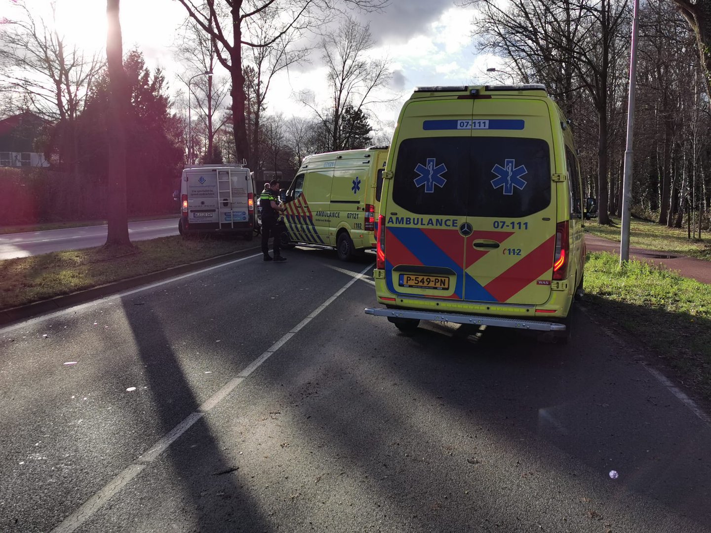 18-jarige fietsster overleden na ernstige aanrijding met taxi
