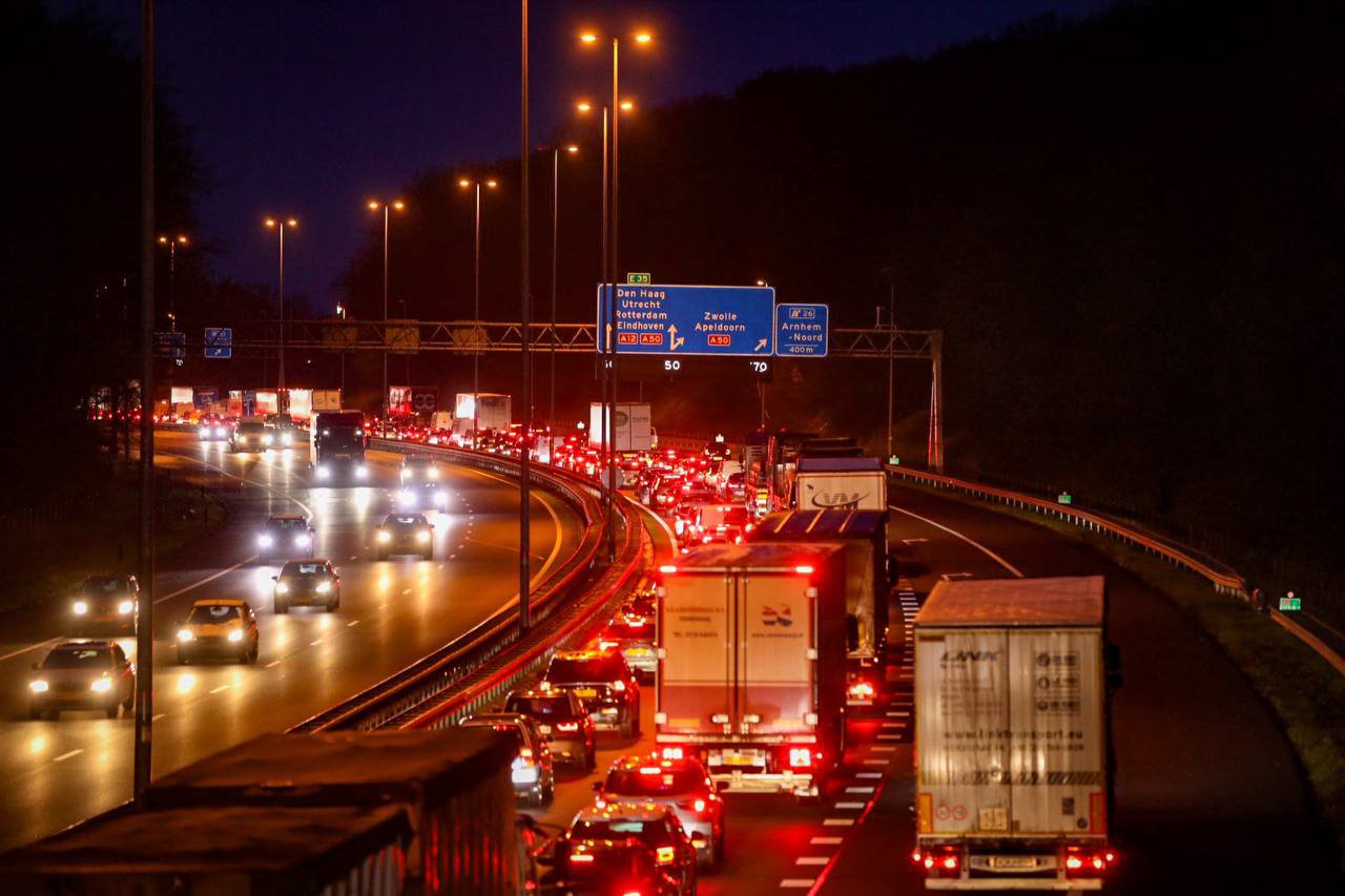 Rijkswaterstaat: drukste ochtendspits sinds 2019