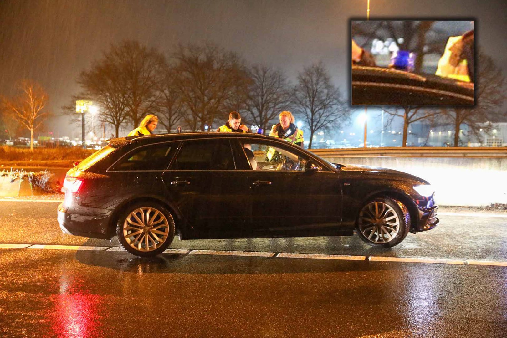 Automobilist aangehouden na rijden met blauwe zwaailamp op dak