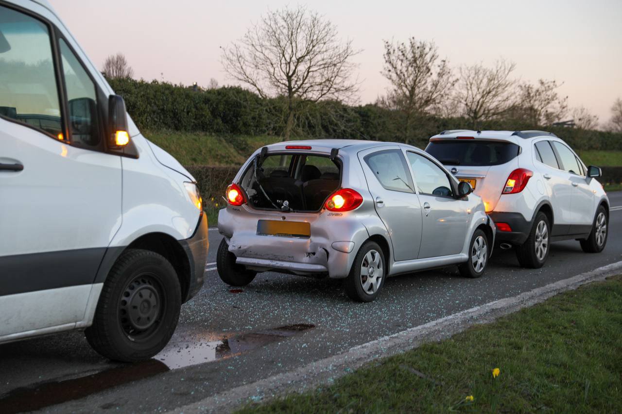 Drie auto’s betrokken bij ongeval