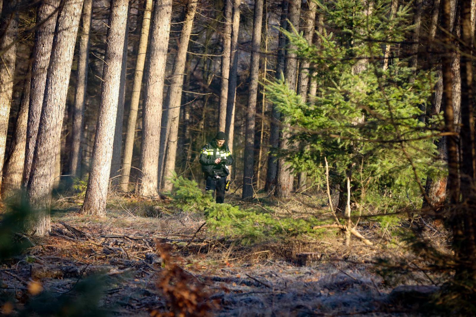 Overleden persoon aangetroffen in het bos, geen sprake van misdrijf