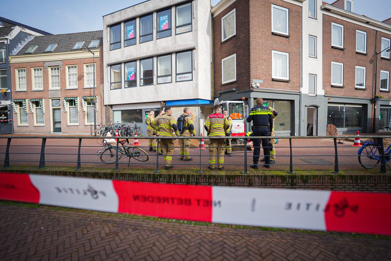 Meerdere woningen ontruimd in binnenstad Arnhem