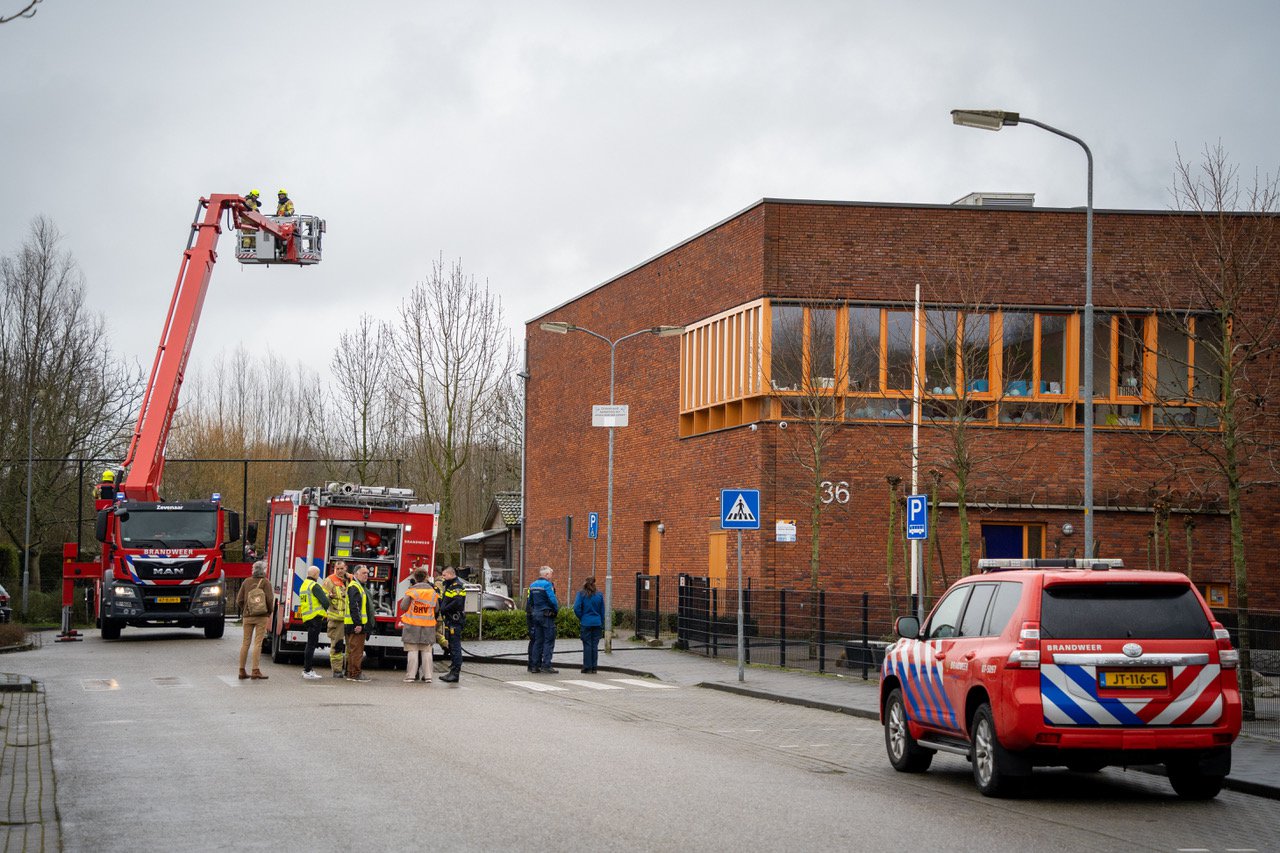 School Zevenaar ontruimd na sterke brandlucht