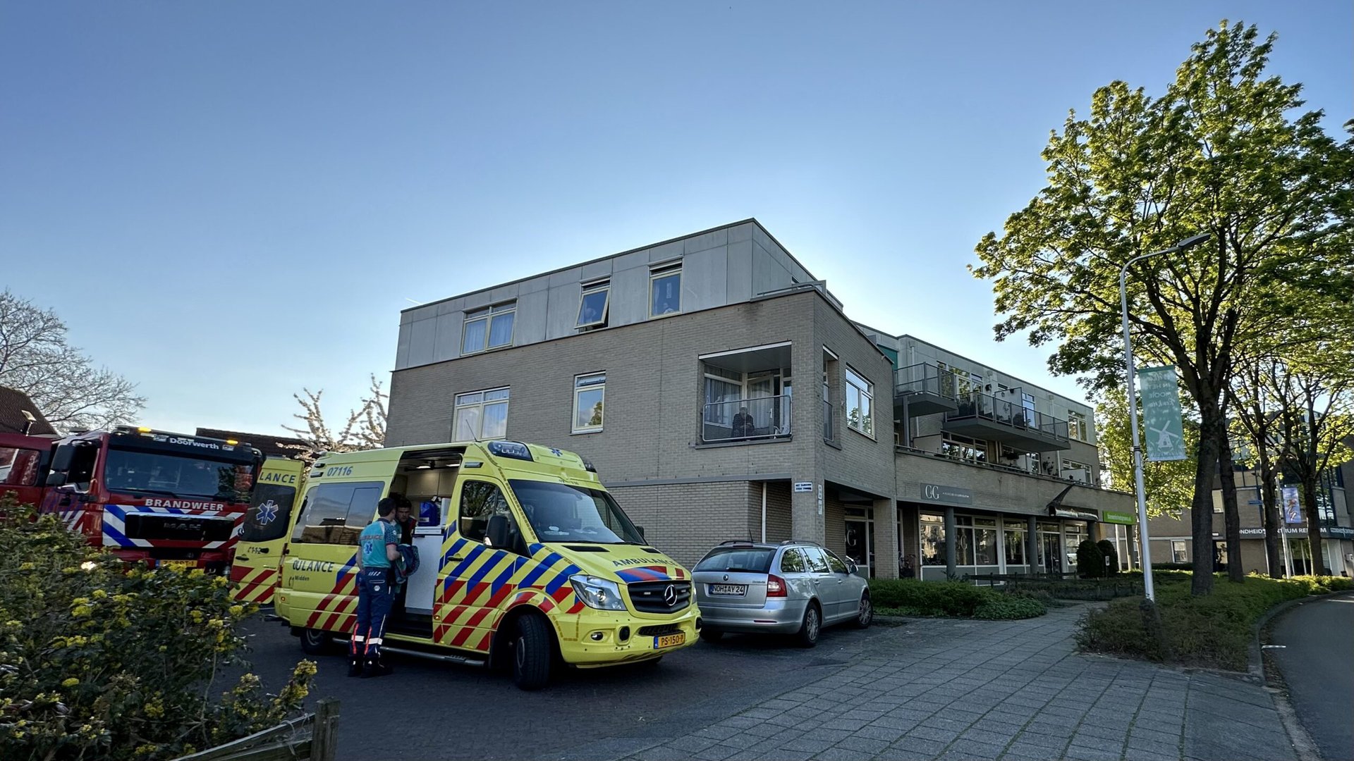 Persoon gewond na vergeten pannetje op vuur