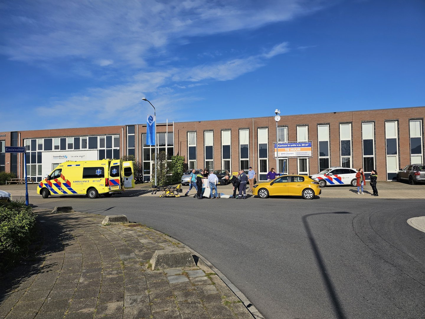 Fietser gewond na aanrijding met automobilist