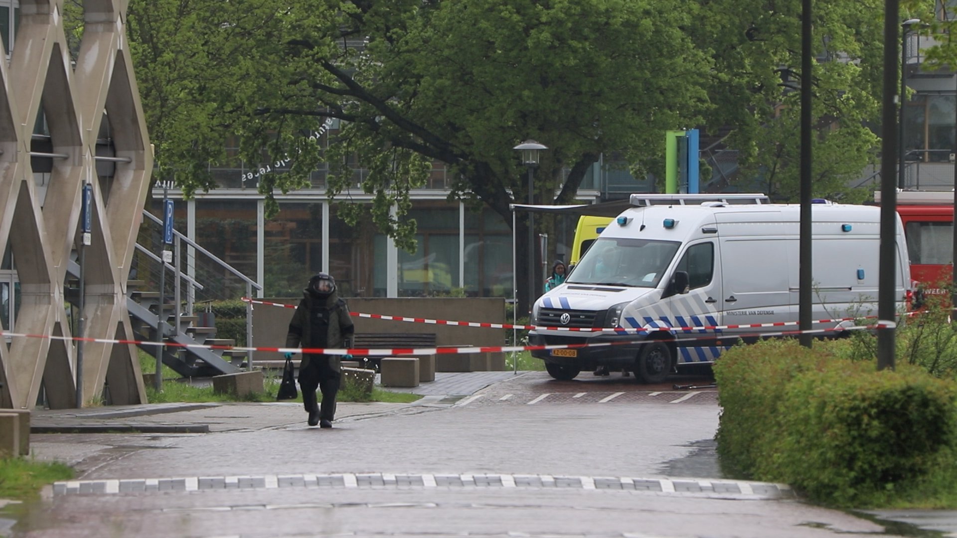 Verdacht pakketje bij Wageningen Universiteit blijkt loos alarm