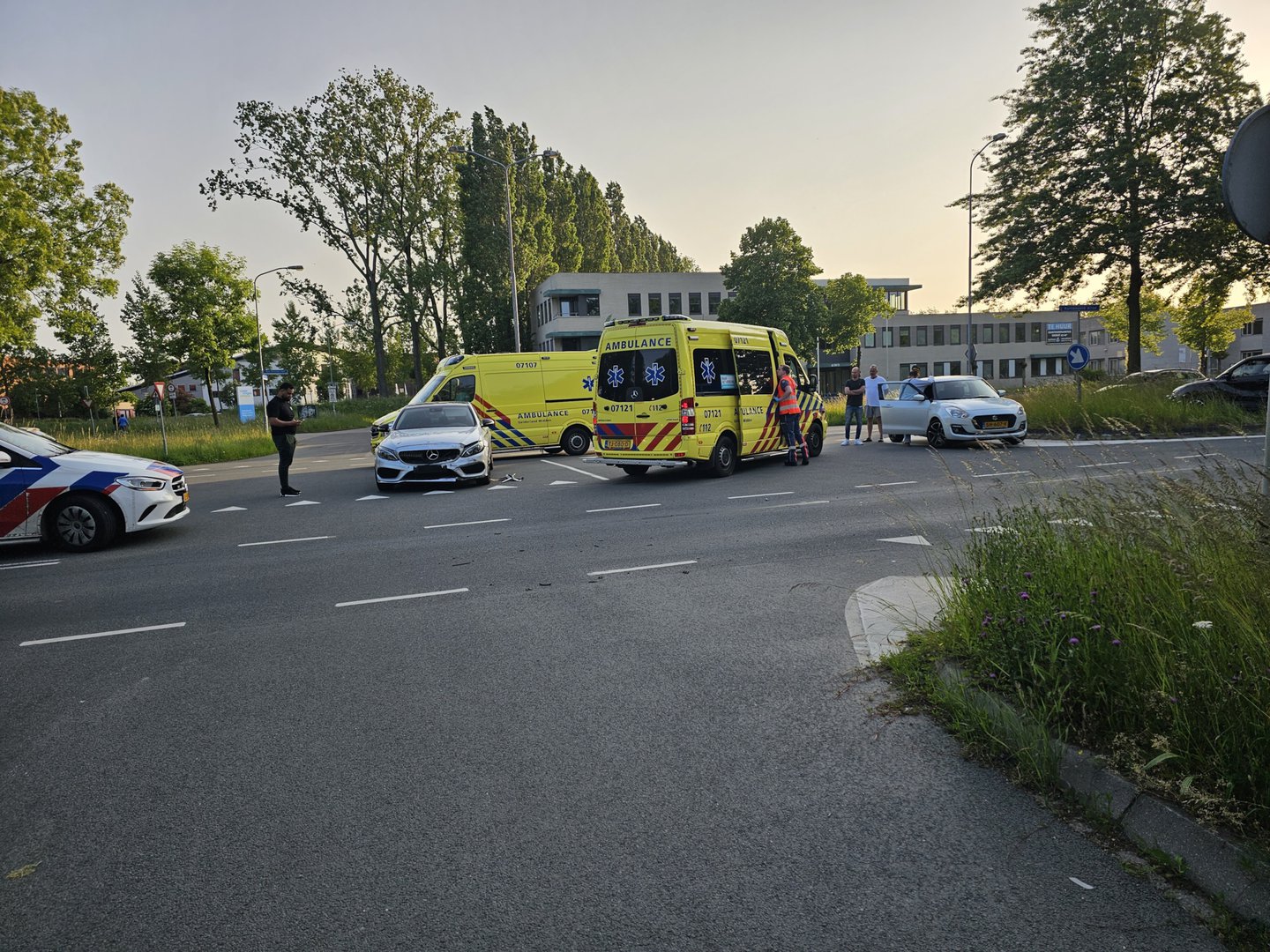 Flinke schade na ongeval tussen twee personenauto’s