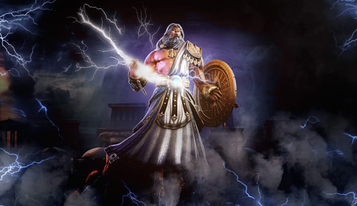 Het verhaal van de geboorte van de God Zeus