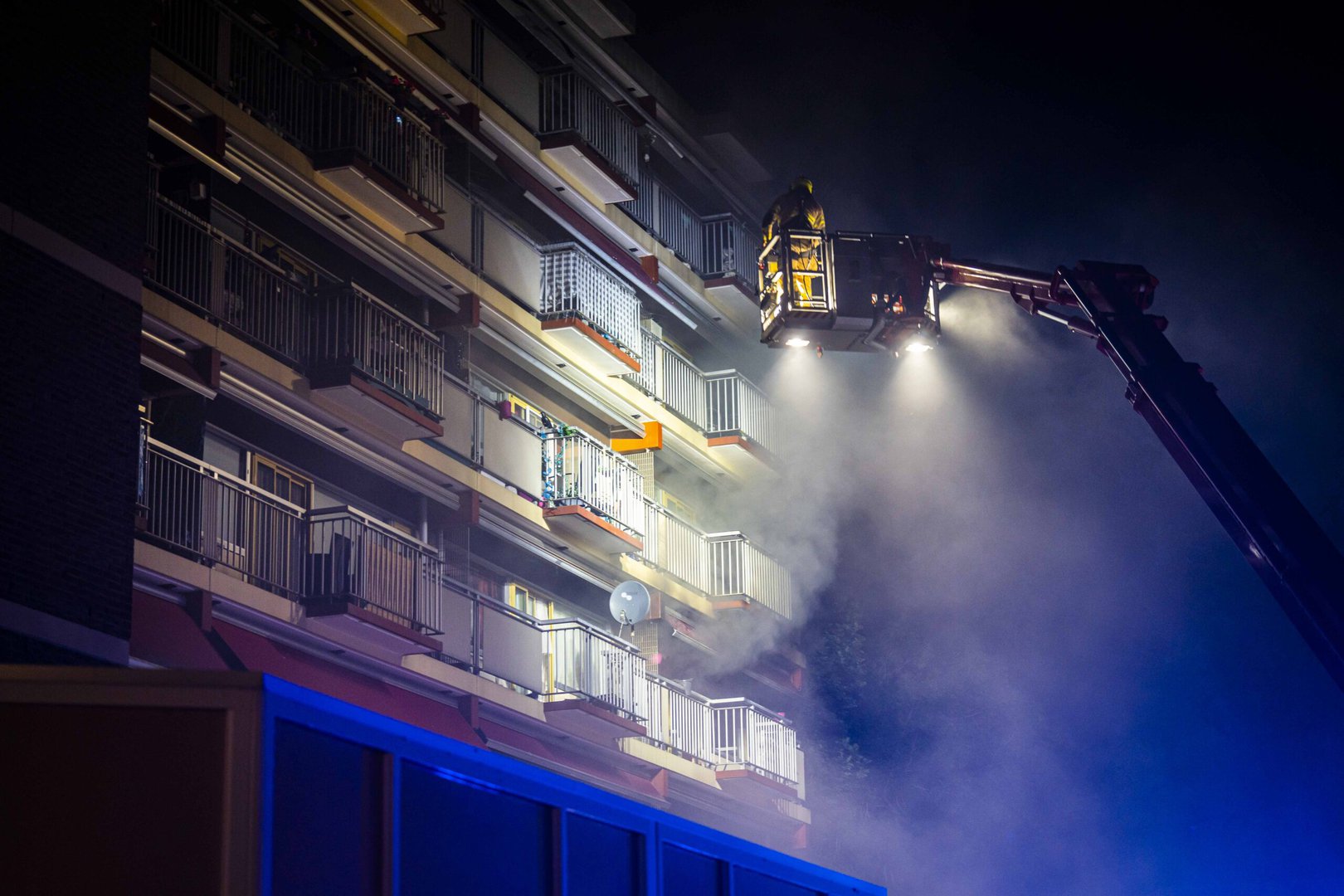UPDATE: Deel mensen terug in woning na brand in flatgebouw Arnhem