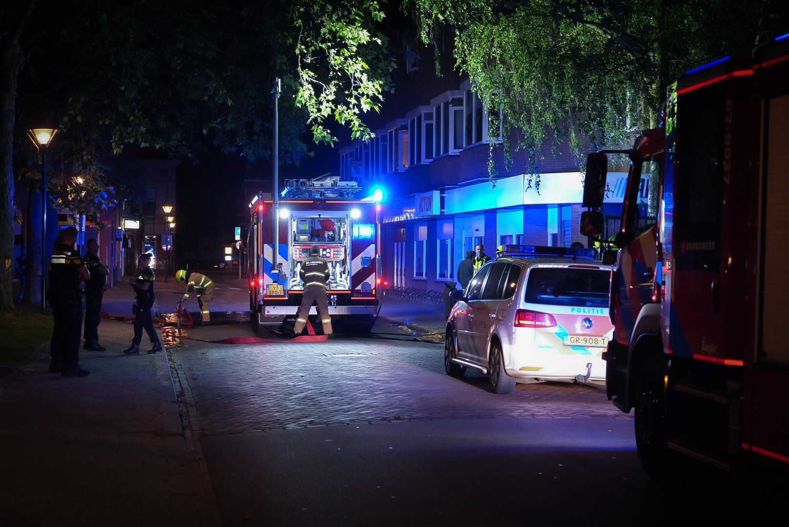 Woningen ontruimd bij brand in centrum Zevenaar