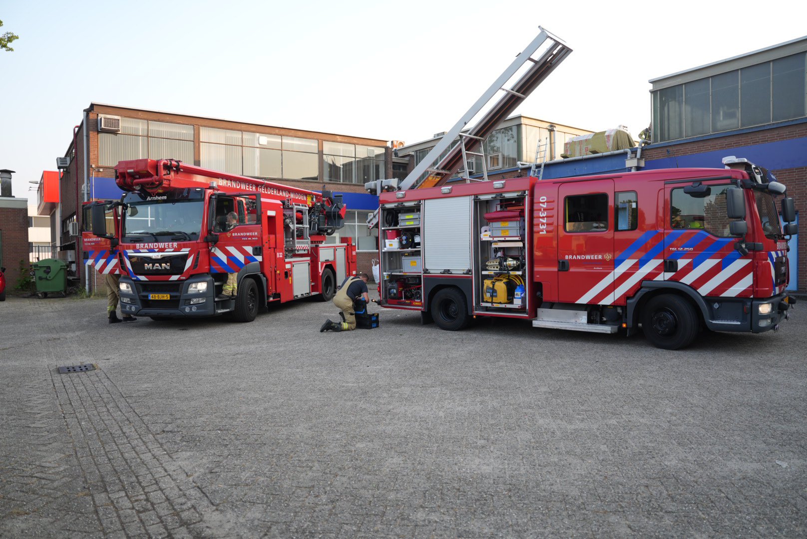 Smeulbrand door snel optreden in de kiem gesmoord