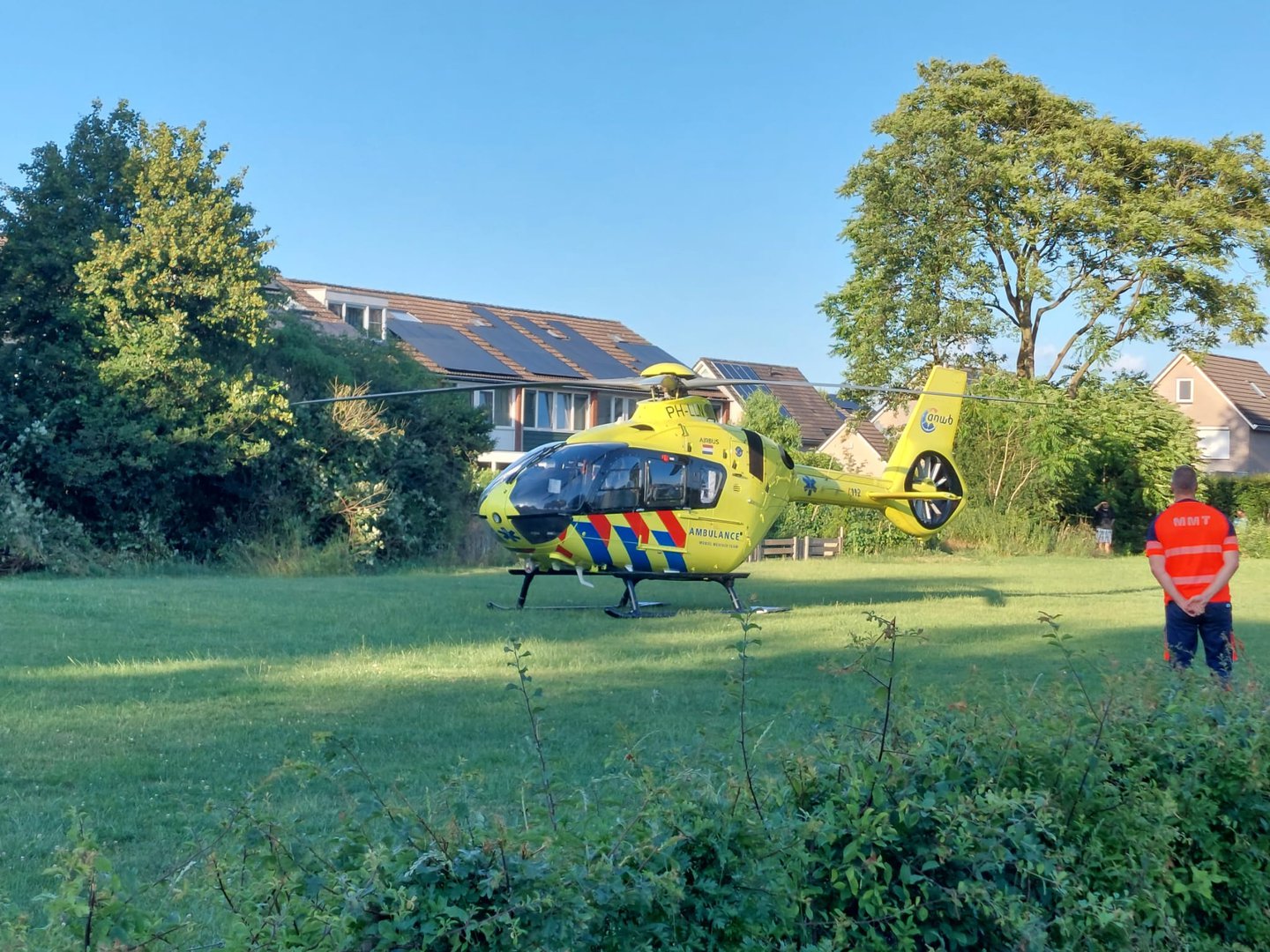 Hulpdiensten massaal ter plaatse voor melding met bijzonder eind