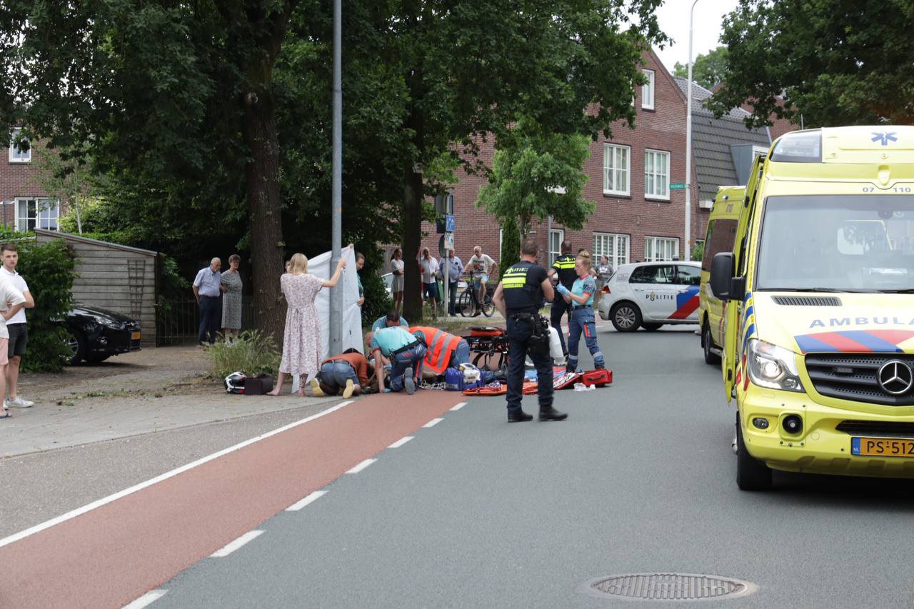 Motorrijder ernstig gewond na eenzijdig ongeval