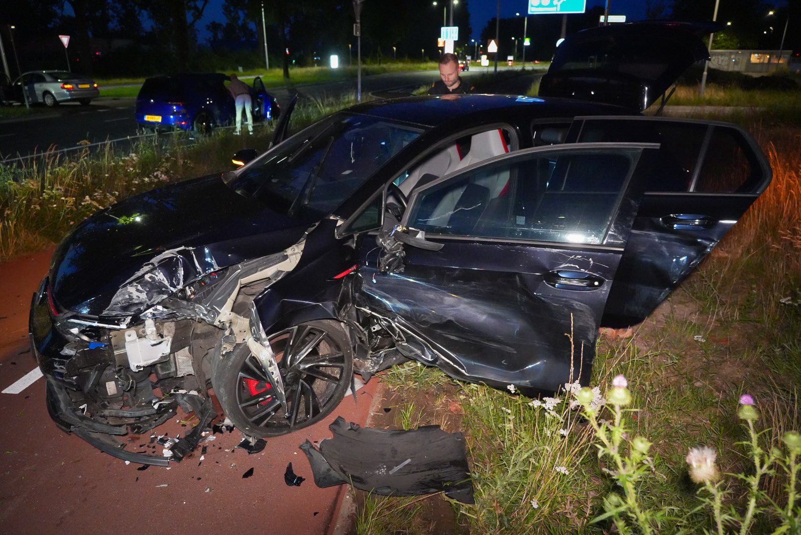 Gewonde en veel schade bij ongeval Westervoortsedijk Arnhem