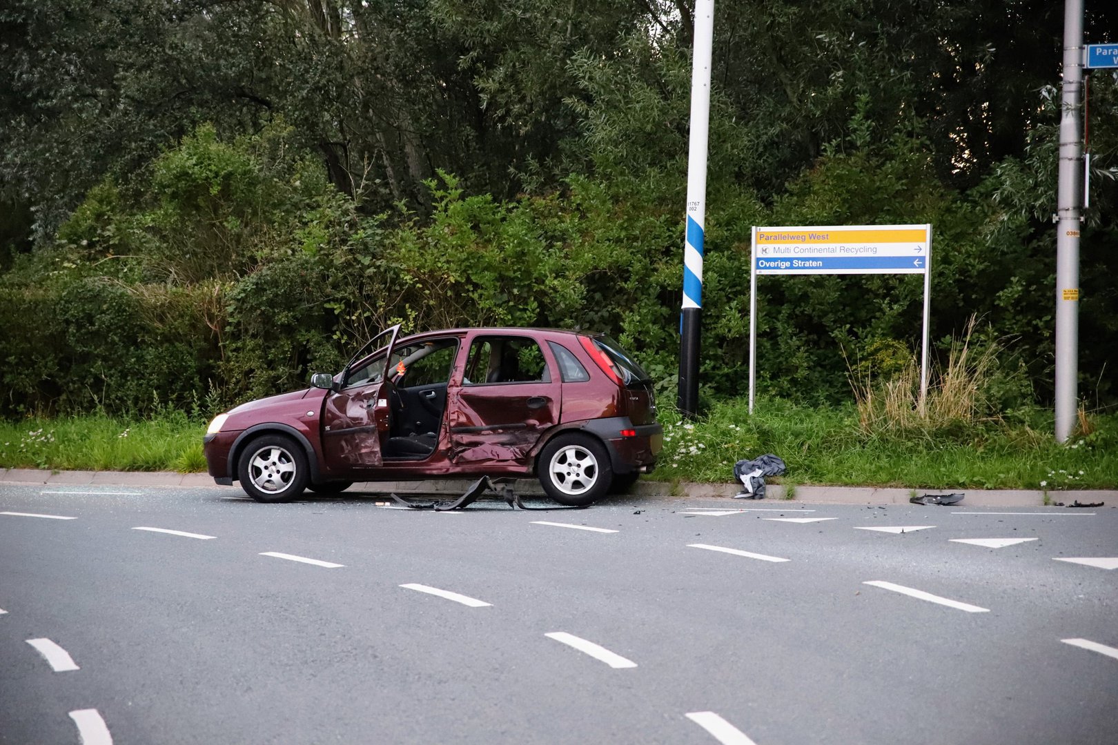 Veel schade bij ongeval in Culemborg