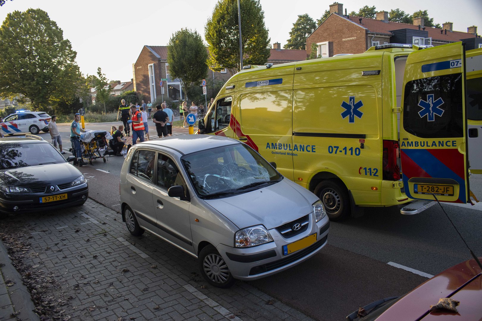 Twee gewonden na ongeval met Fatbike