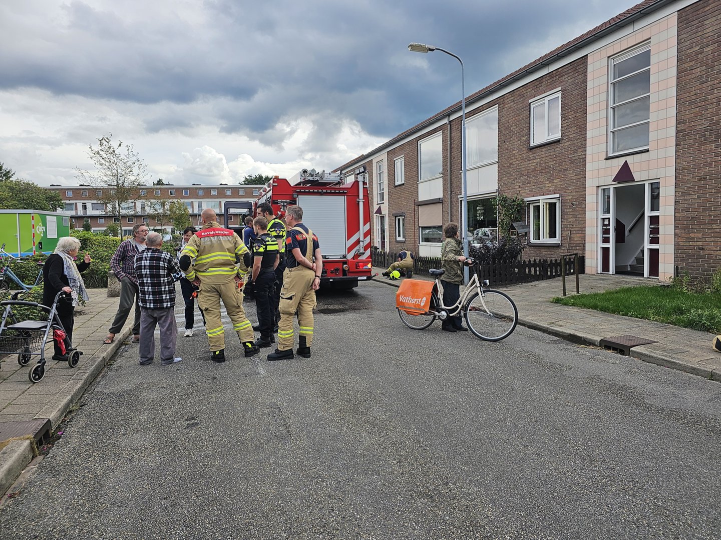 Rokend dienblad zorgt voor melding woningbrand