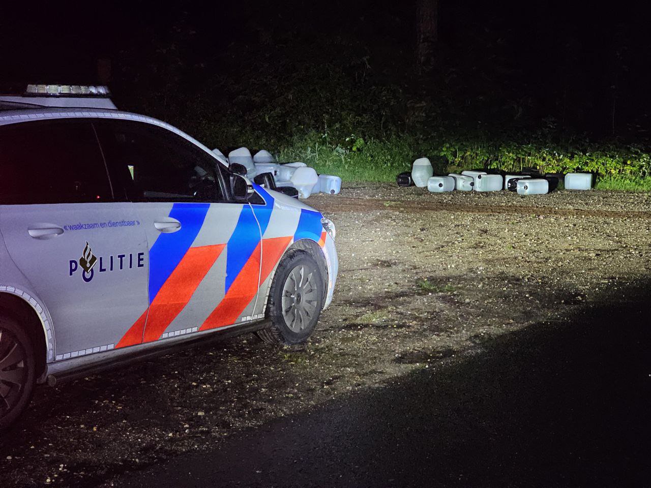 Meerdere vaten aangetroffen in Wageningen