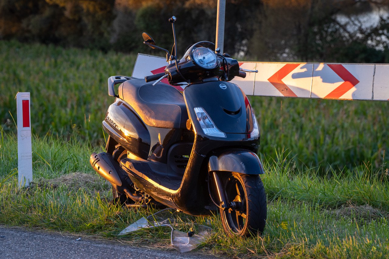 Scooterrijder raakt gewond bij ongeluk in Pannerden