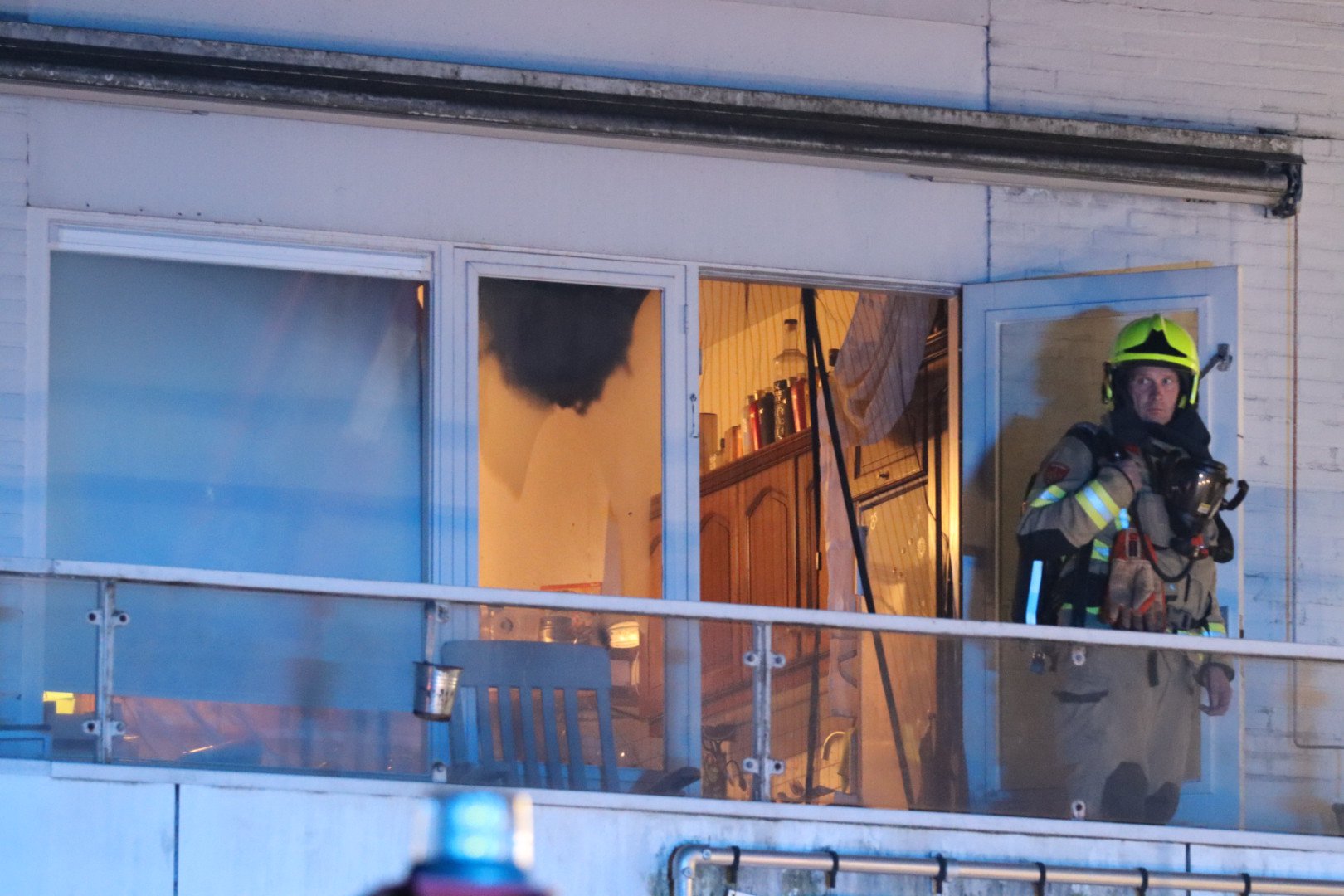 Brand in appartement snel onder controle