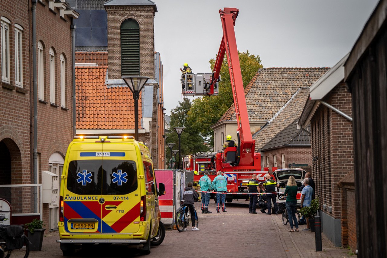 Woningbrand in het centrum van Zevenaar