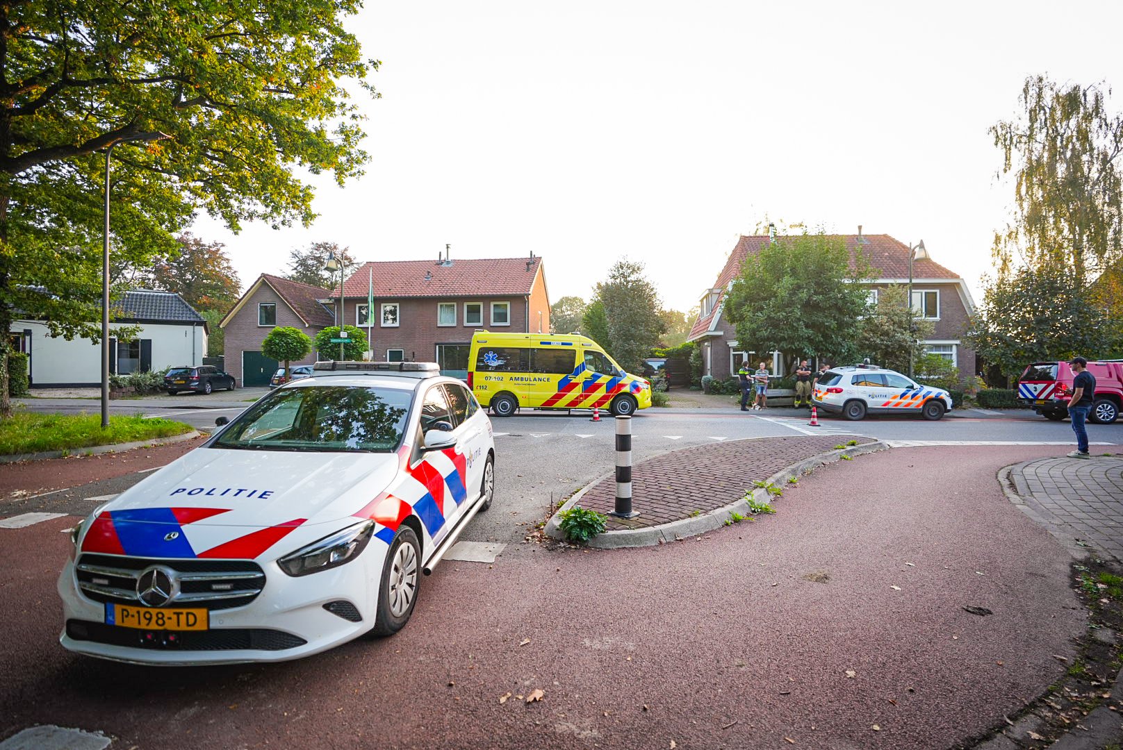 Fietser raakt gewond bij aanrijding in Laag-Soeren