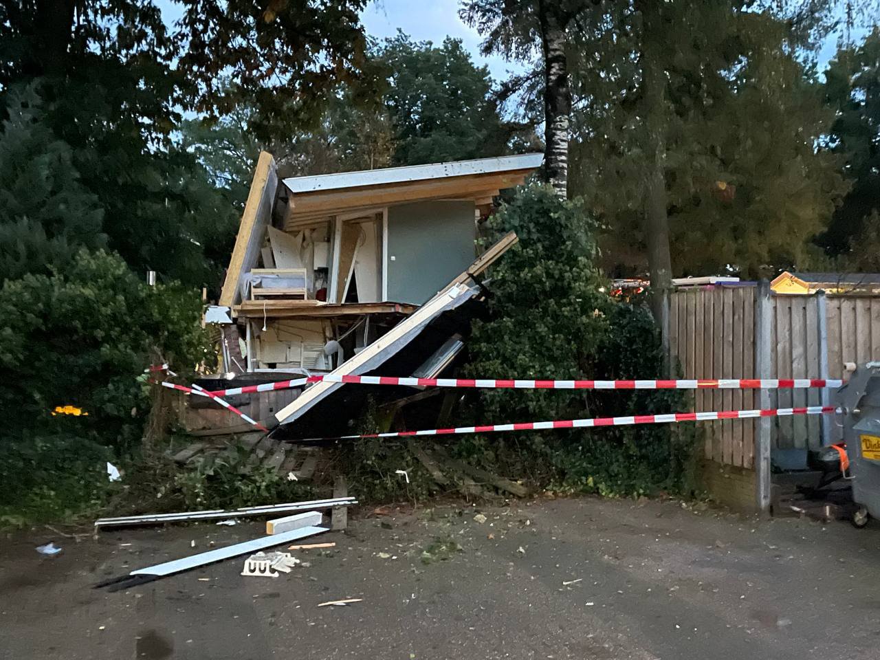 Twee ernstig gewonden bij explosie op camping in Voorthuizen