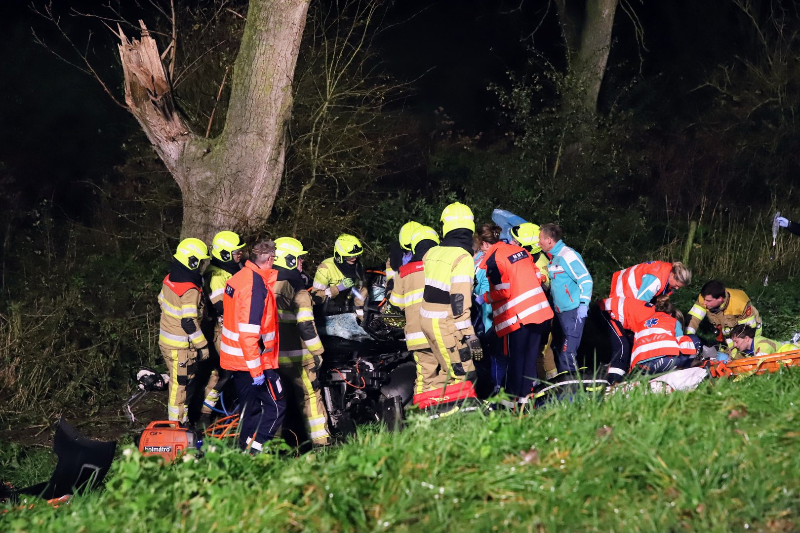 Zeer ernstig ongeval, 3 mensen zwaargewond geraakt
