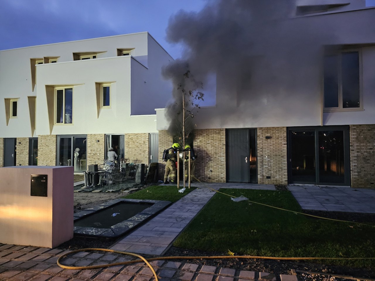 Veel schade in woning na brand in meterkast