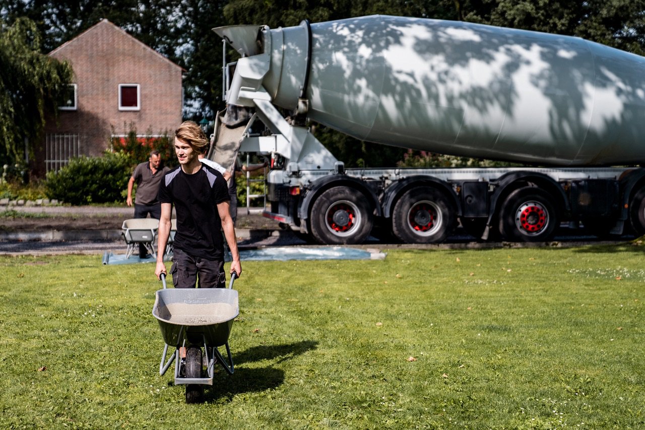 Steeds meer particulieren zelf aan de slag met beton