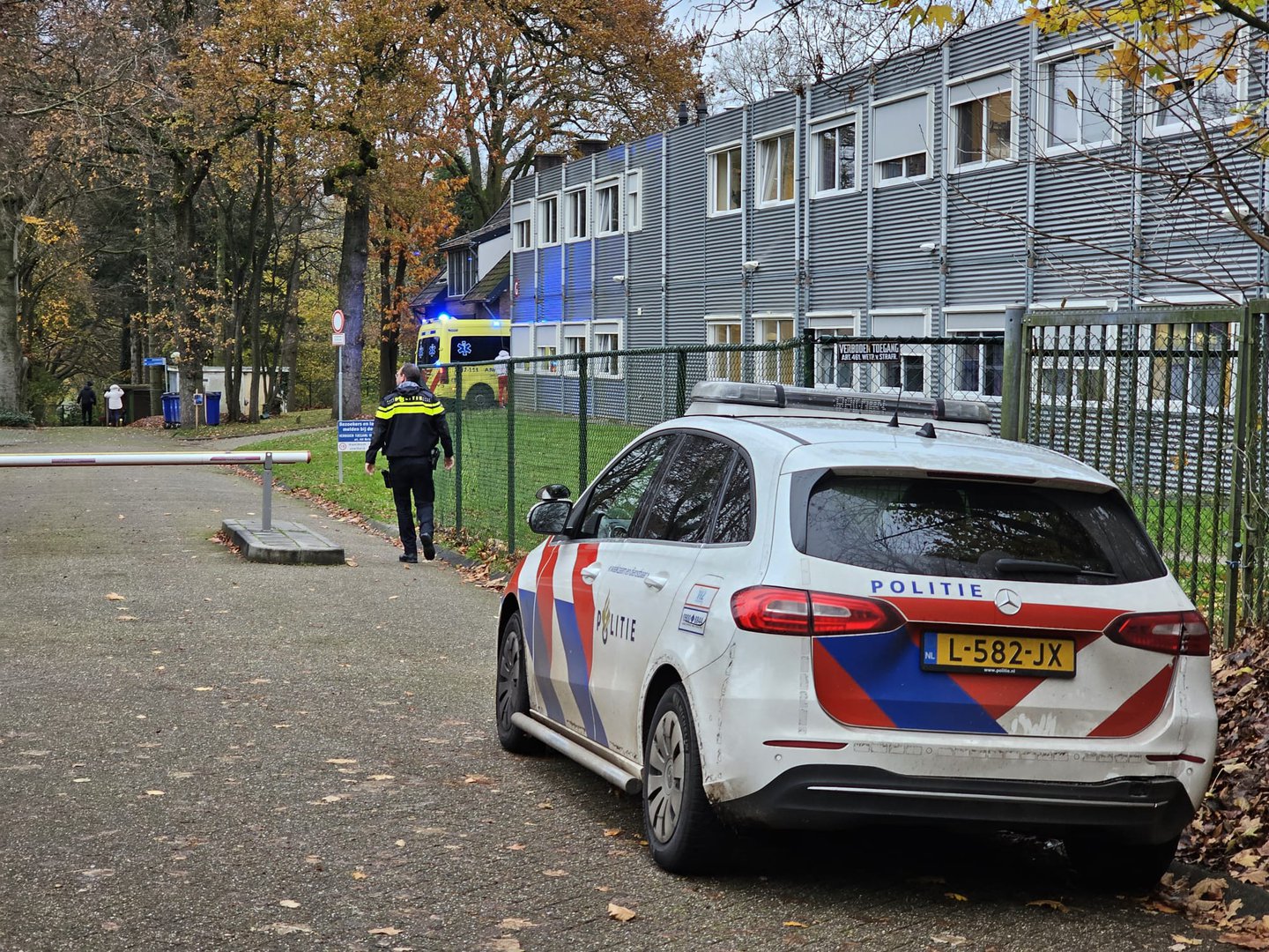 Steekincident op het COA terrein in Wageningen